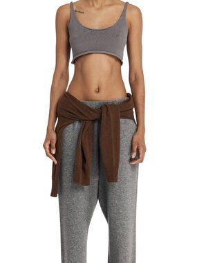 Entire Studios RAW KNIT BRA SLATE
